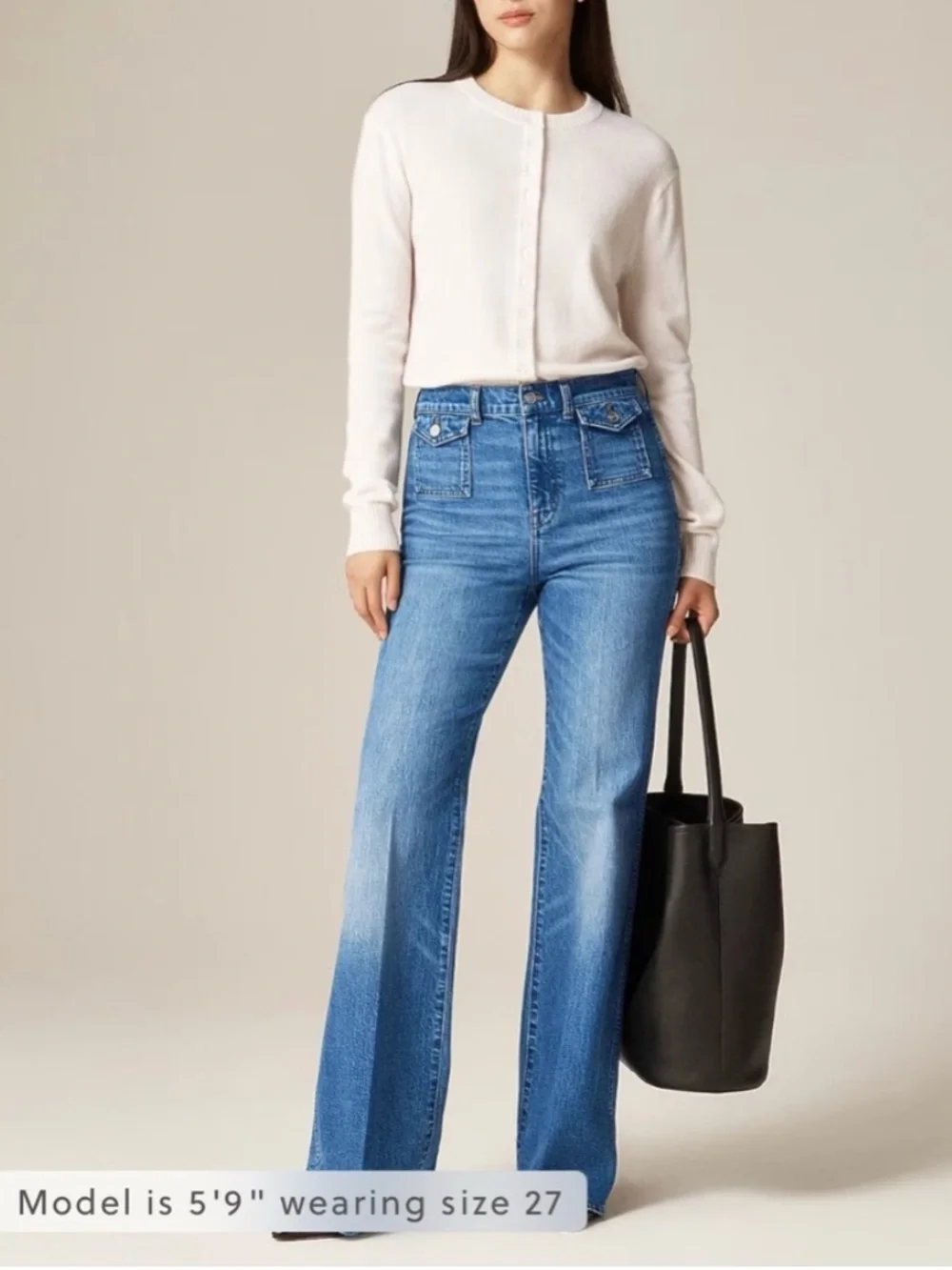 J.CREW VINTAGE FLARE RETRO JEANS SZ 30 NWT